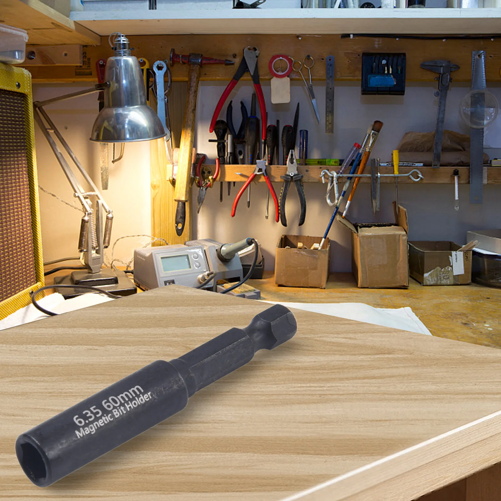 Удлинитель держатель отвертки 1/4 дюйма шестигранный хвостовик 2/5 шт. 60X10 мм