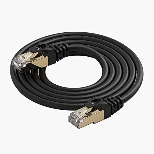 

10000Mbps Ethernet Network Cable - Cat 7 - Armored - 5 Meters - Black