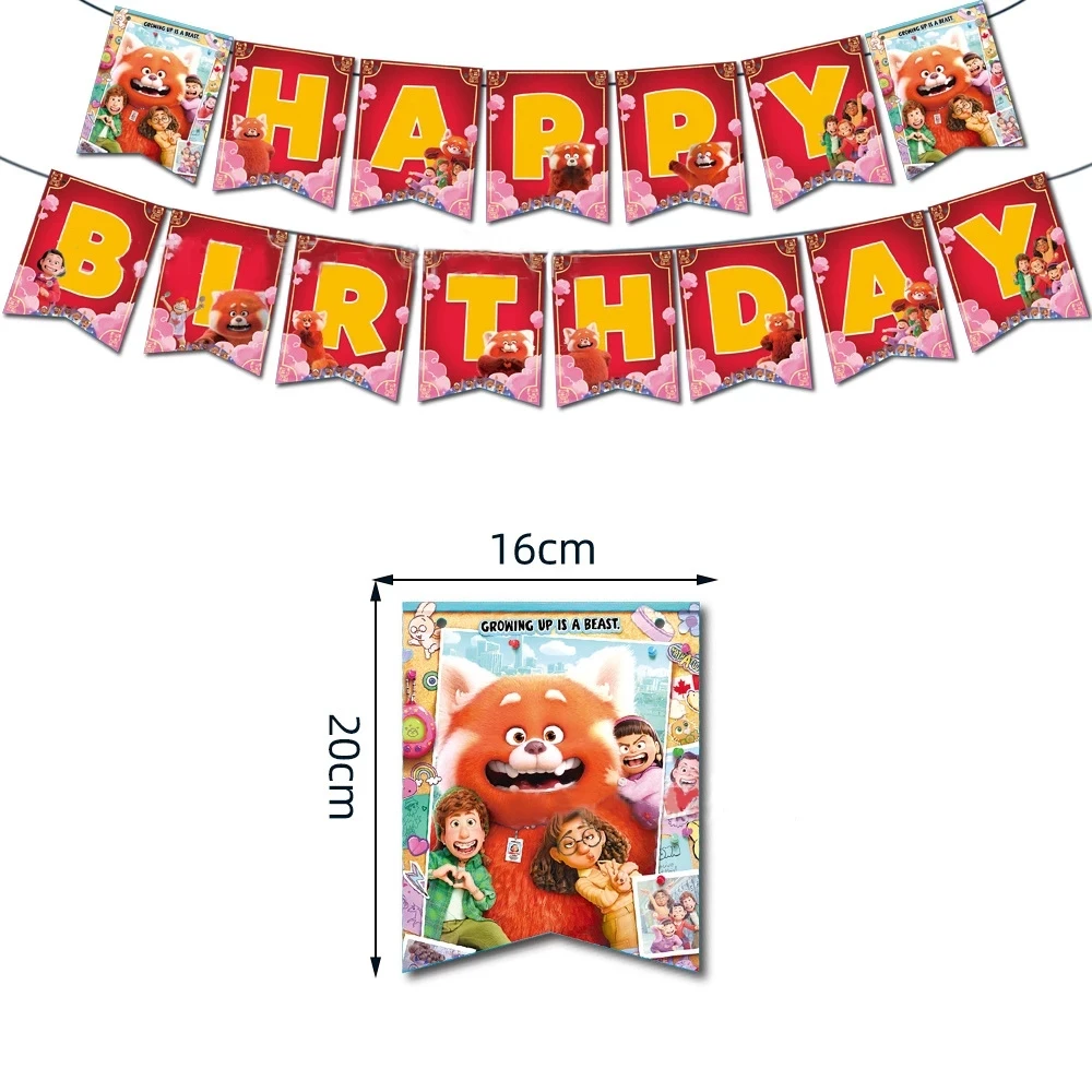 Поворотные красные украшения для дня рождения фоны на день торты баннер