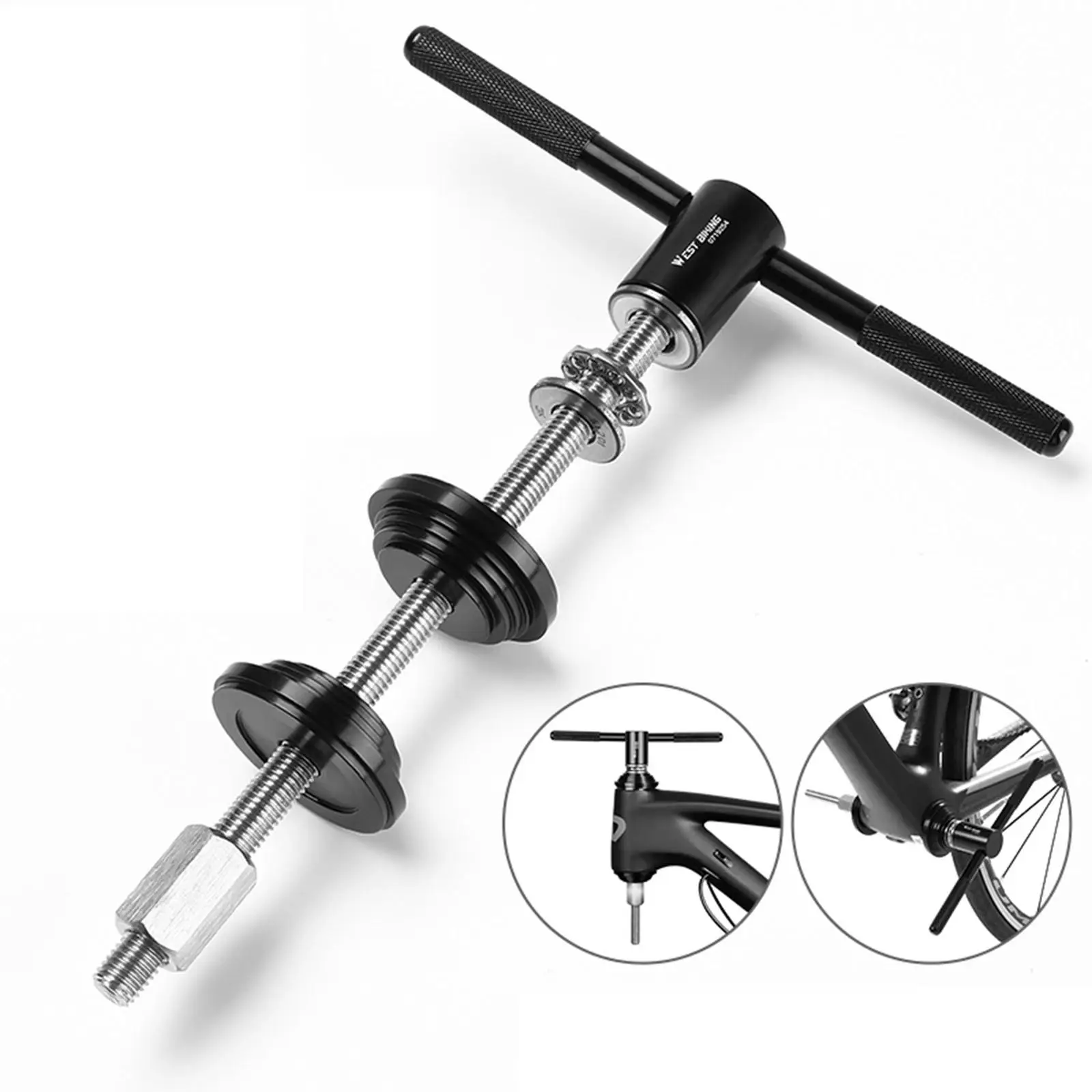 

Mountain MTB Bike BB Bottom Bracket Tools Bicycle Hub Headset Press in Tools Repair Bearing Accessories Equipment Parts