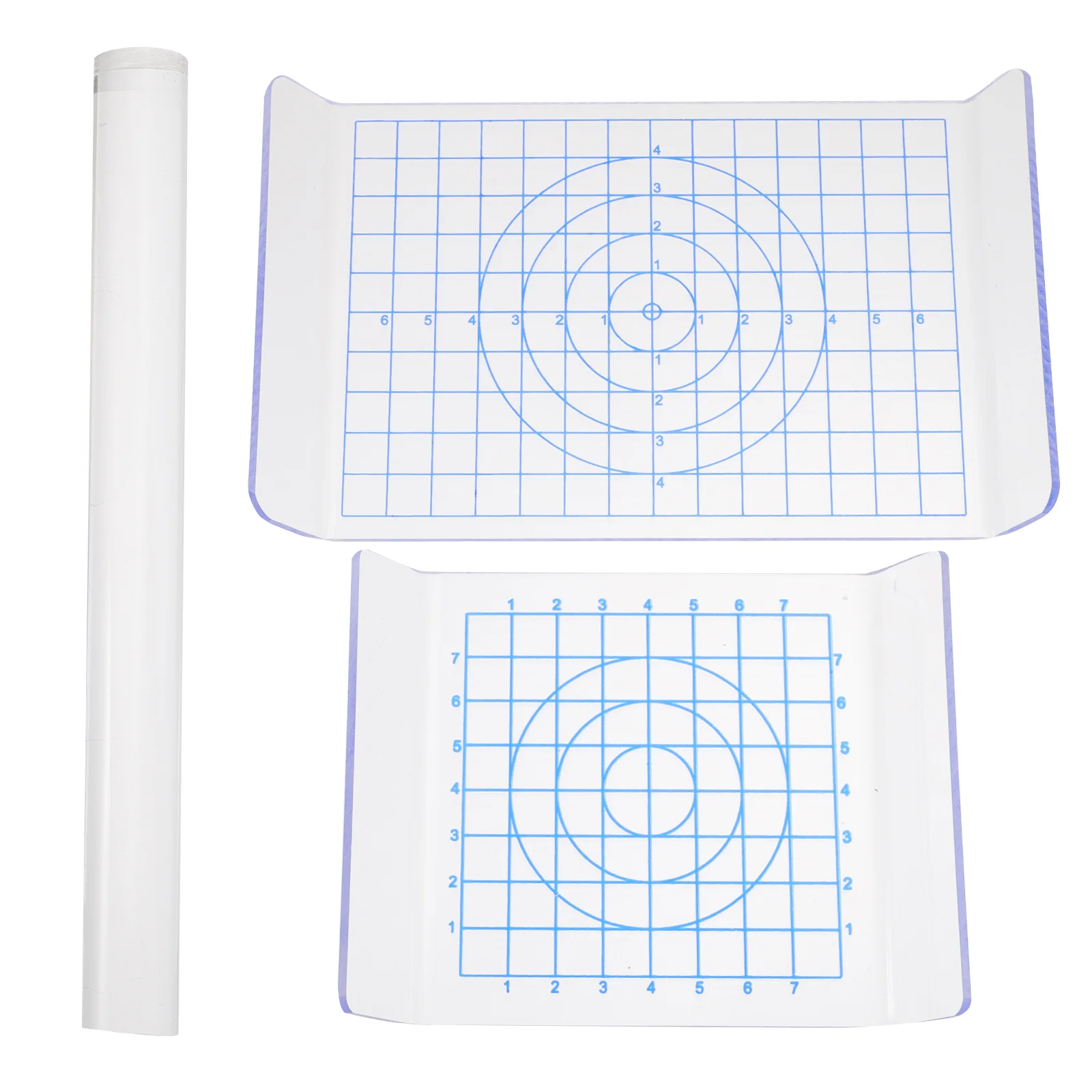 

3pcs DIY Pottery Tools Clay Rolling Stick Clay Craft Scraper Acrylic Board Wheel Porcelain material