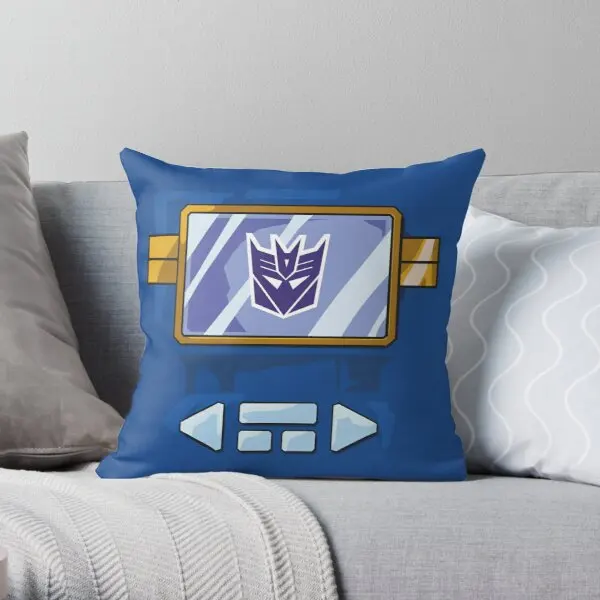 

Нагрудная Подушка Soundwave с принтом, модная мягкая декоративная наволочка для украшения автомобиля, в комплект не входит