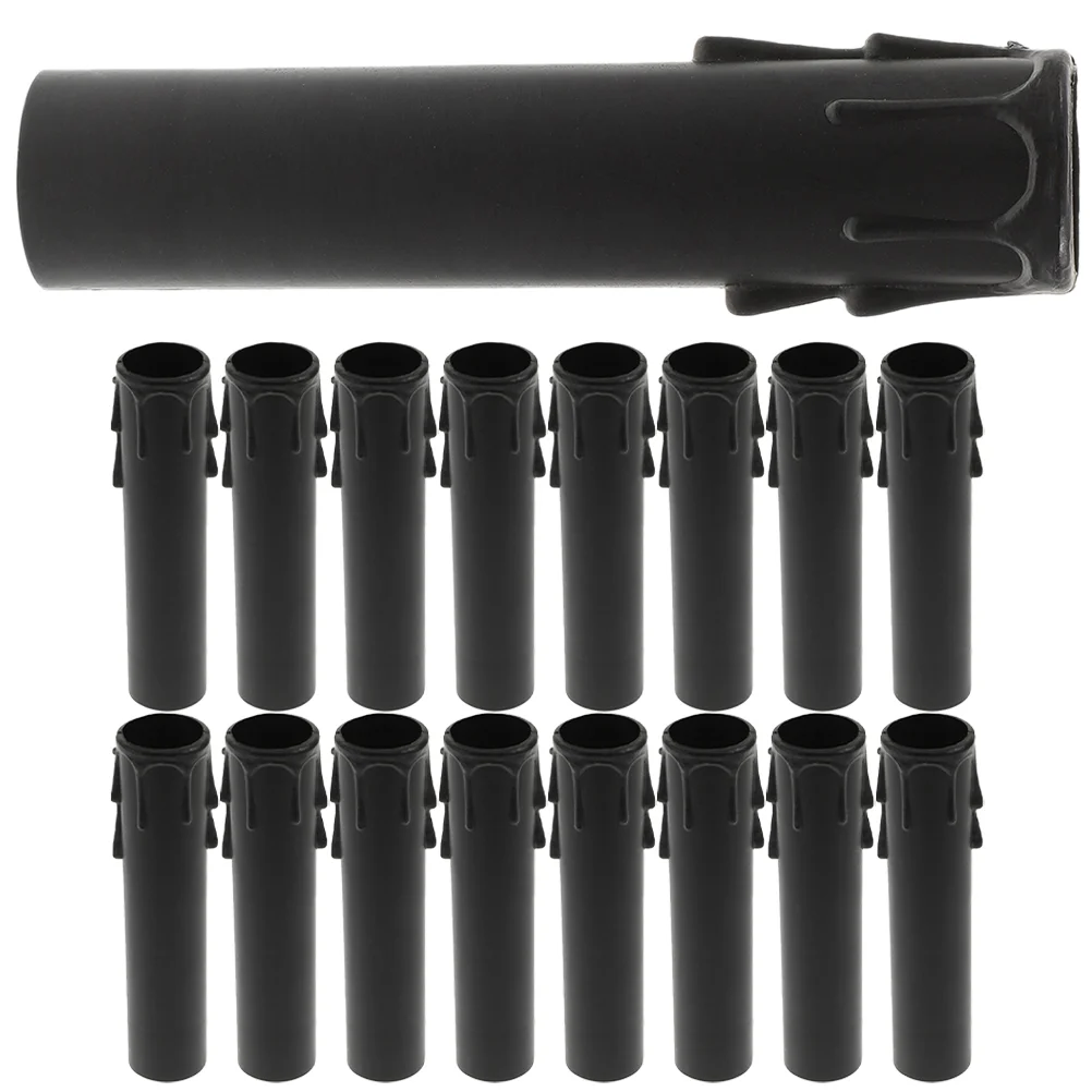 20 шт. каплевидные пластиковые рукава крышки для люстр розетки свечи розетка