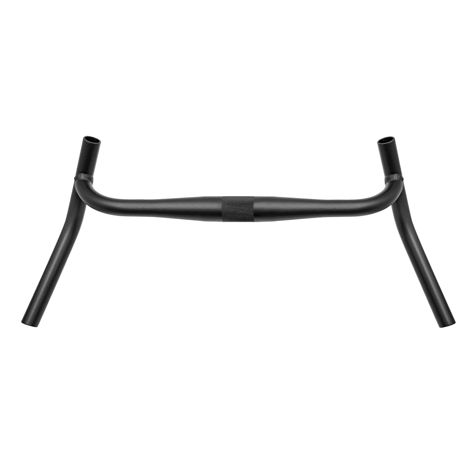 Gravel Bike Handlebar Aluminium Alloy PRO External Swing Angle Handlebars, Suitable for Touring bike.φ31.8mm Black