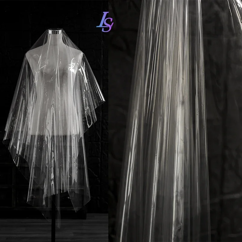 Прозрачный материал ТПУ водонепроницаемая плащ пленка пластиковая оптовая