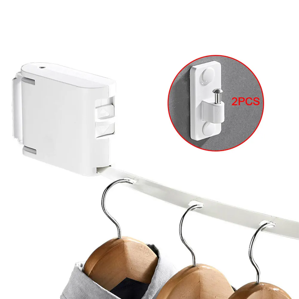 

Вешалка с отверстиями для отеля, портативная веревка для одежды, невидимая полка для стирки, сушилка, выдвижная, для балкона, экономия места ...