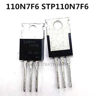 

Оригинал 6 шт./лот 110N7F6 STP110N7F6 TO-220 68V 110A