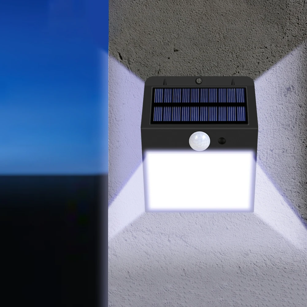 

158LED Solar Lamp 302LM Outdoor Waterproof Solar Powered Sconce Lamp Energy Saving PIR Motion Sensor Porch Light