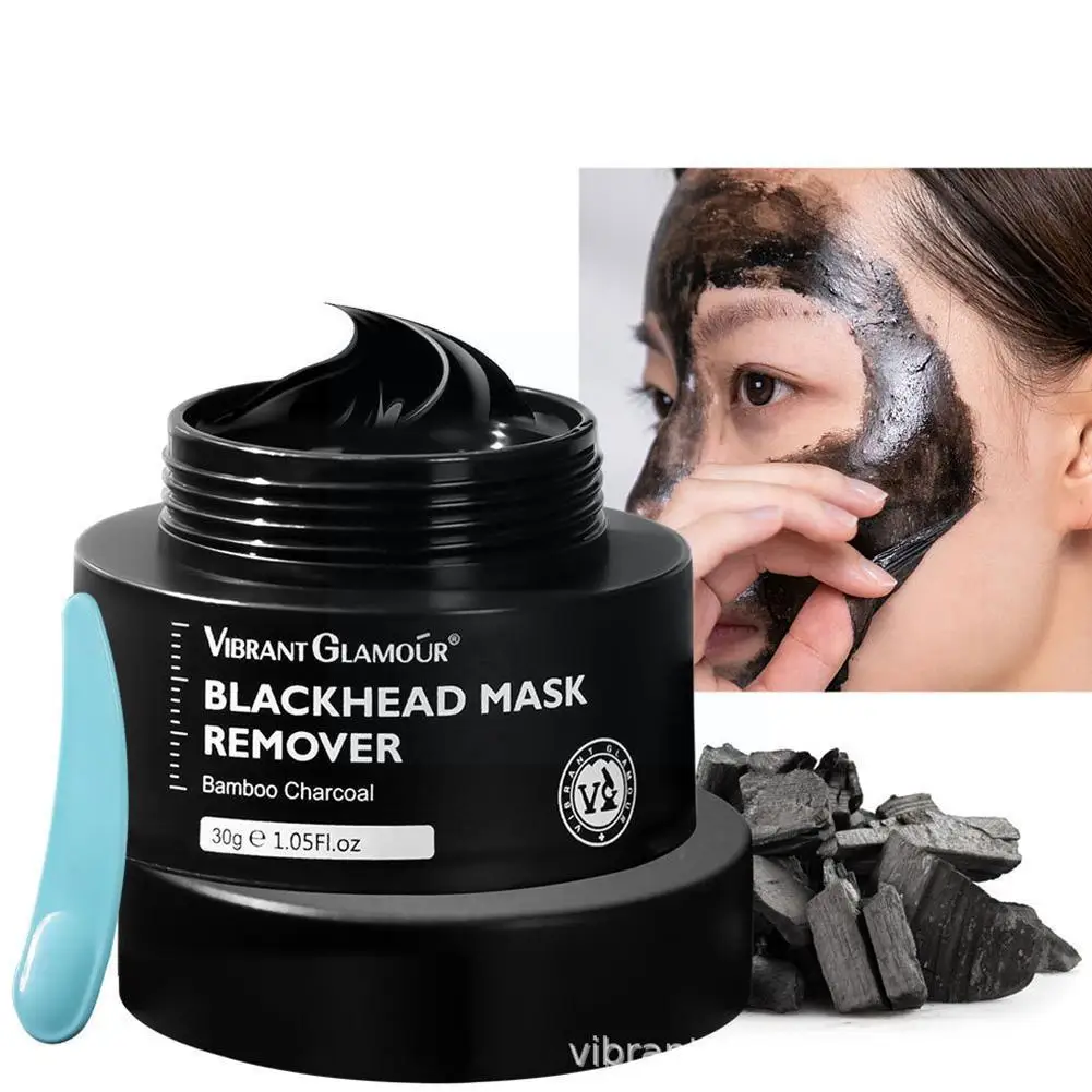 

Bamboo Charcoal Peeling Mask Blackhead Remover Deep Pores Cleansing Moisturizing Skin Care Shrink X3J7