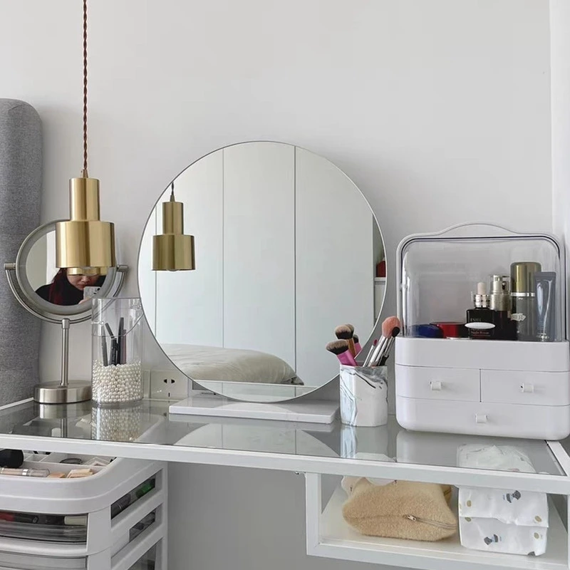 

Standing Bedroom Decorative Mirror Desk Vanity Aesthetic Decorative Mirror Small Espelho Home Decoration Accessories YY50DM