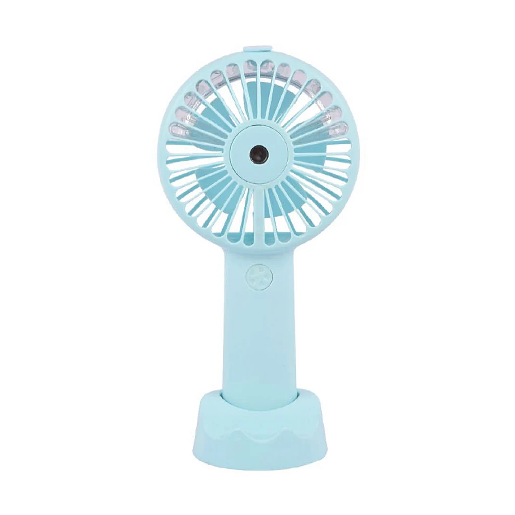 

Portable water Mist Fan USB Handheld Rechargeable Battery Mini Fan Hand Face Sprayer steamer Mist Beauty Humidifier Fan Cooler