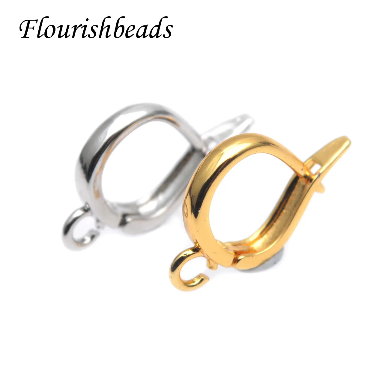 Высокое качество 30 шт./лот без никеля круглой формы простые крючки застежка для