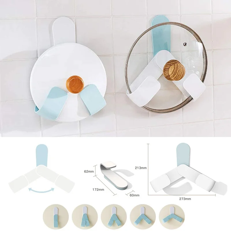 new adjustable pot lid holder cabinet door pan lid organizer cutting boards pots hanging holders pan pot cover rack for kitchen free global shipping