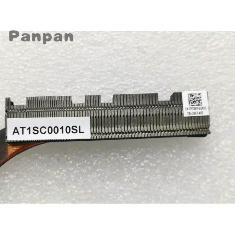 Новый оригинальный радиатор для Dell Latitude E5480 E5490 медная трубка 0Y3XKP Y3XKP CN-0Y3XKP быстрая
