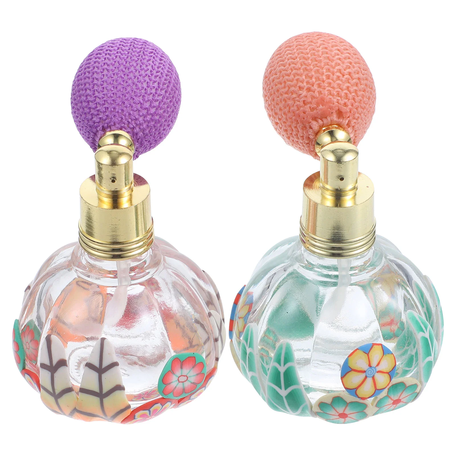 

2 Pcs Women Parfum Spray Bottles Perfume Vintage Travel Spray Bottle Perfume Bottles