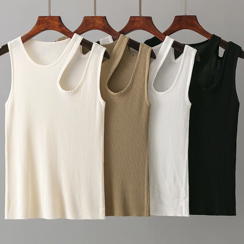 

Basic Summer Sleeveless Women Tank Top Fashion Sexy Ladys Casual Crop Top