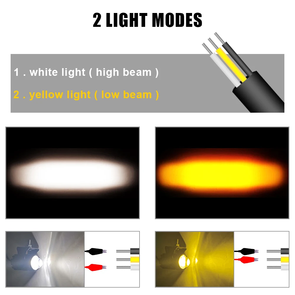 Проектор дневного света LEEPEE 80-12 В Лампы для грузовиков Рабочий свет