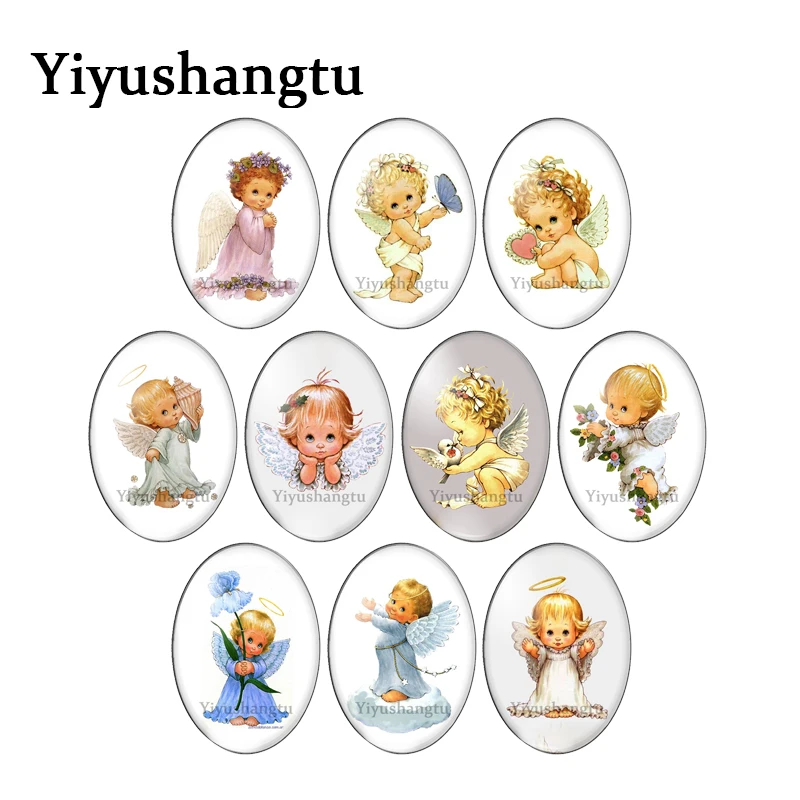 Стеклянный кабошон с плоской задней поверхностью 13x1 8 мм 18 х2 5 30 х40