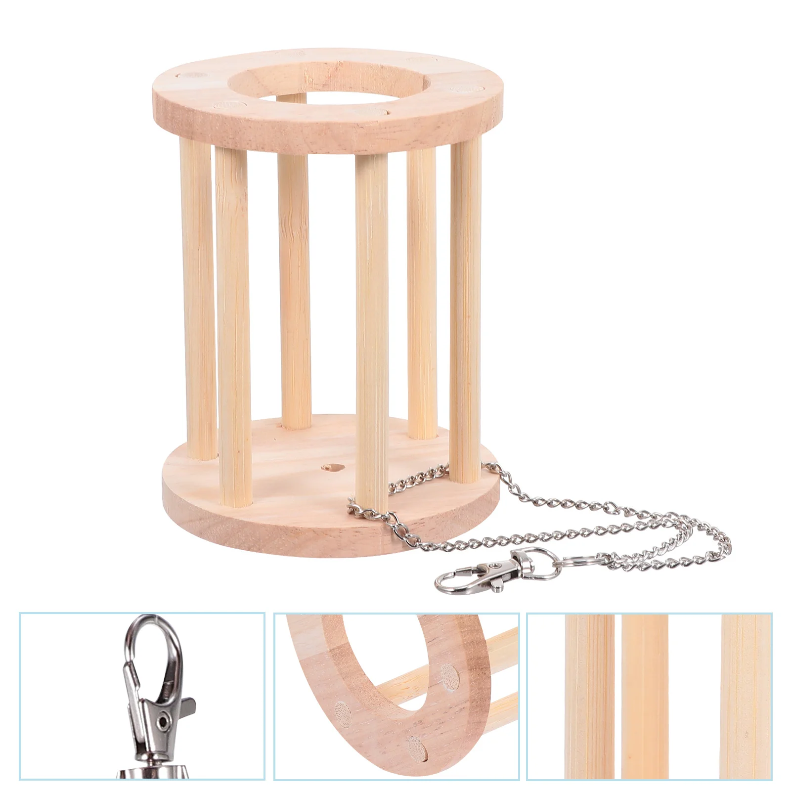 

Feeder Rabbit Hay Guinea Hanging Bowl Wood Dispenser Feed Rack Feeding Rodent Hedgehog Toy Supplies Hamster Frame Cage Rabbits