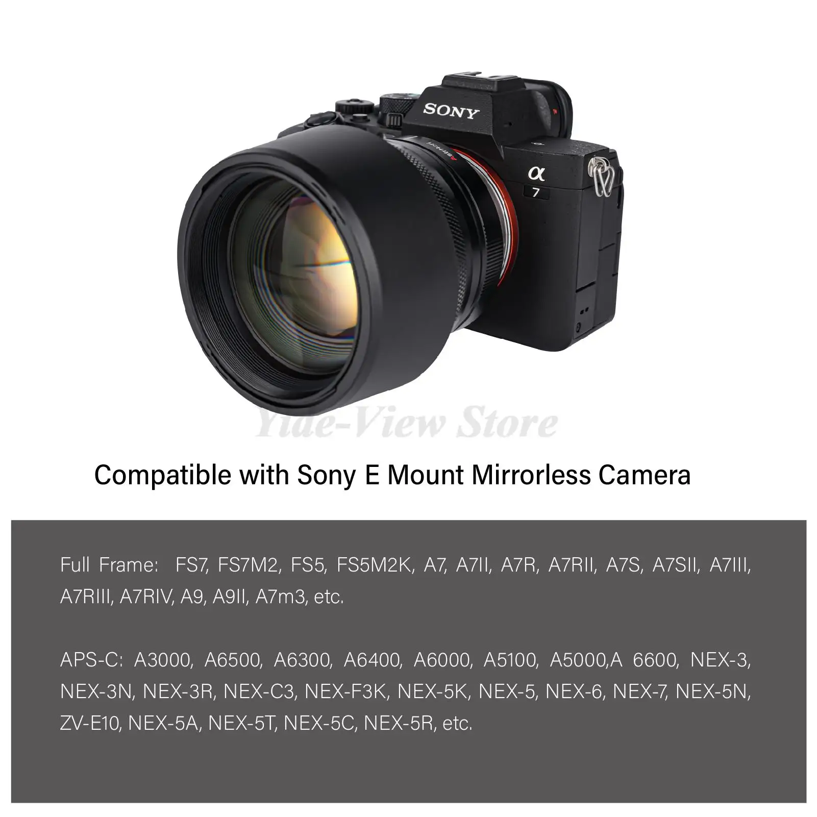 Полнокадровый объектив AstrHori 85 мм f1.8 STM