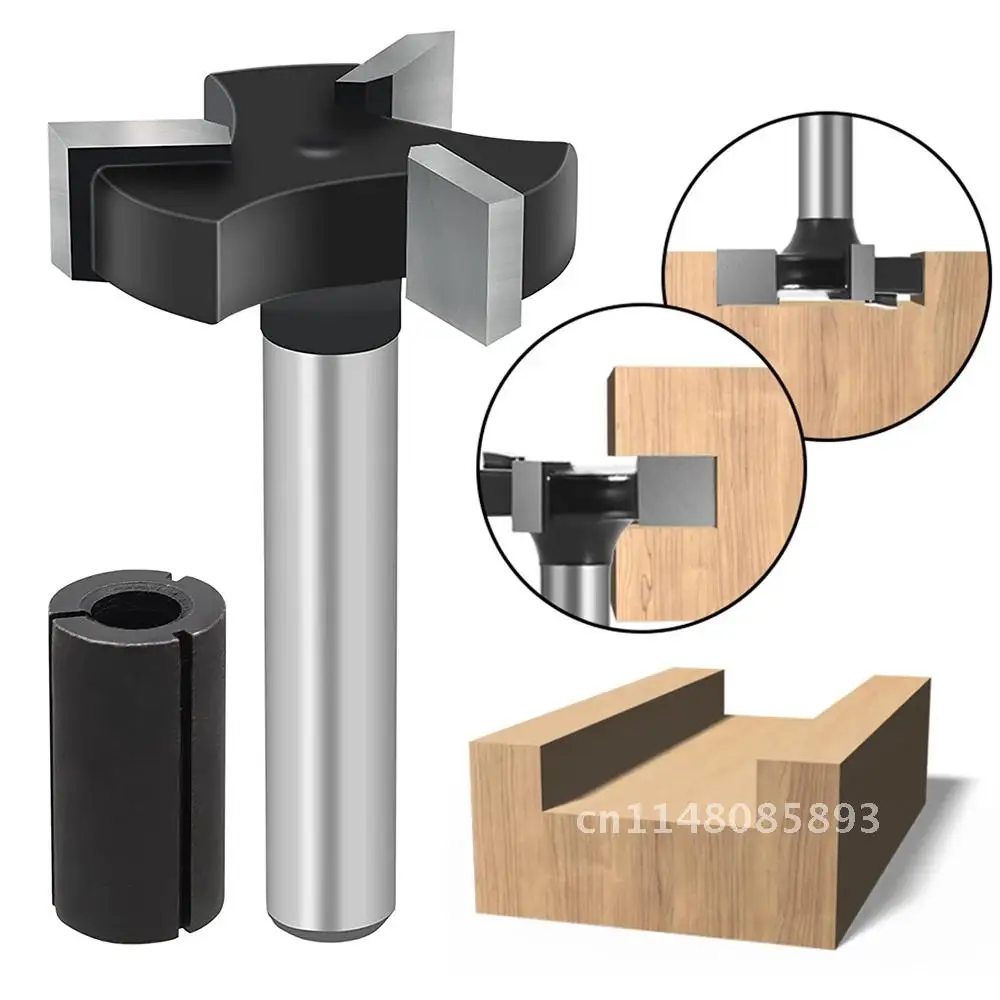 Фрезерный станок с ЧПУ хвостовик 1/4 дюйма диаметр резки 1 дюйм выравнивающий