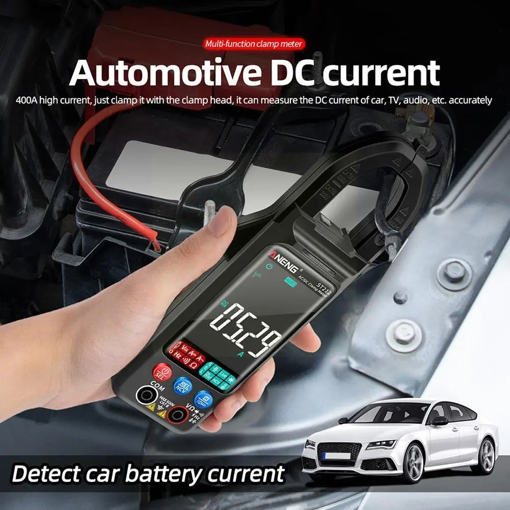 

Aneng St210 Clamp Multimeter Lcd Tester Current Electrician Multifunctional Ammeter Professional G6z1