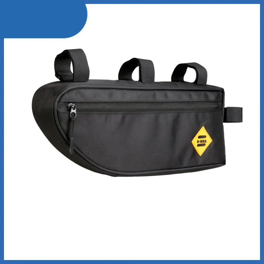 

Прочная Трехгранная велосипедная Сумка-слайдер с креплением в четыре точки, водонепроницаемая треугольная сумка большой вместимости с хор...