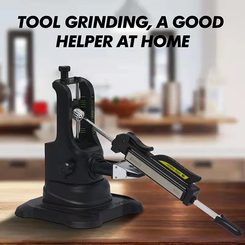 

Профессиональная Точная точилка для ножей, система заточки ножей с 3 алмазными камнями 240/800/2000 #1 шт., кожаная точилка