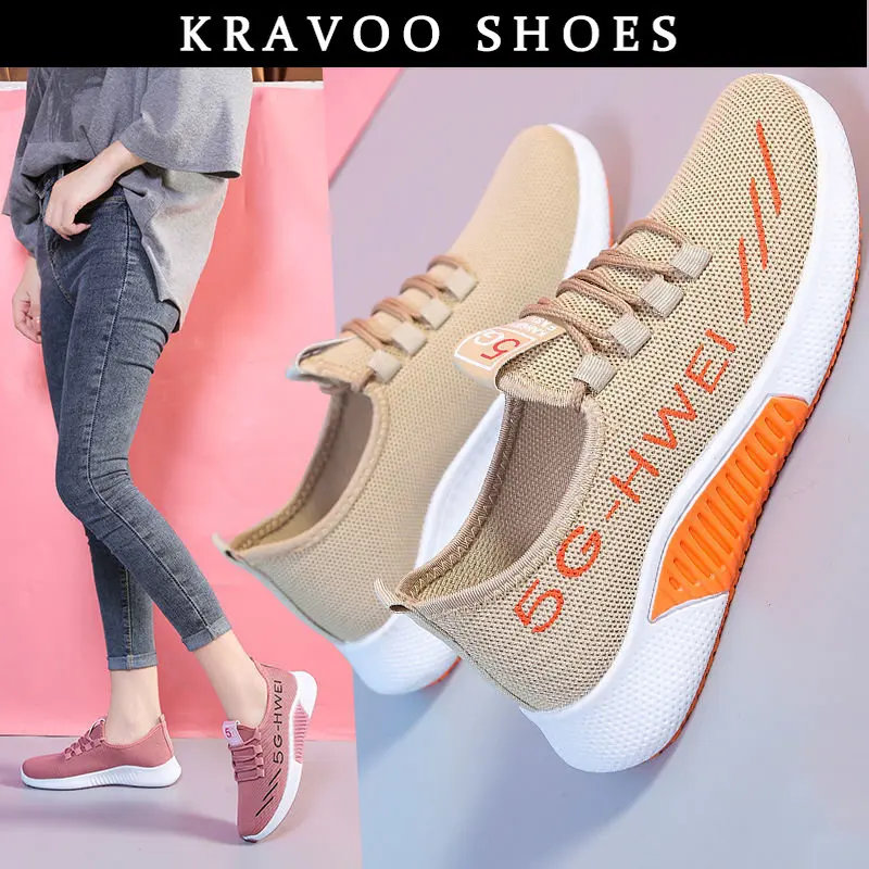 

KRAVOO сетчатые дышащие женские кроссовки для женщин комфортные повседневные кроссовки женские кроссовки для бега спортивные женские теннис...