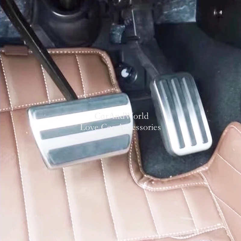 Автомобильная Подставка под педали из алюминиевого сплава педаль акселератора