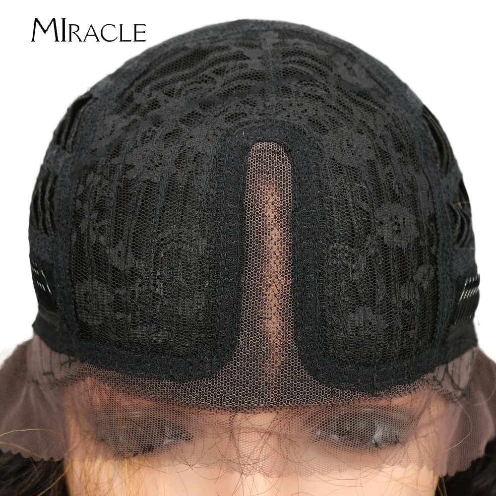Synthetic Afro Kinky Curly Lace Front Wigs For Black Women 30Inch Curly Wavy Lace Wig Blonde Wig Miracle High Temperature Fiber