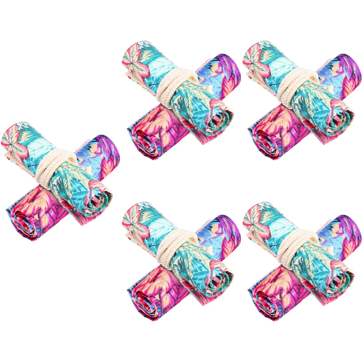 

10 шт. чехлы с принтом клена с несколькими отверстиями