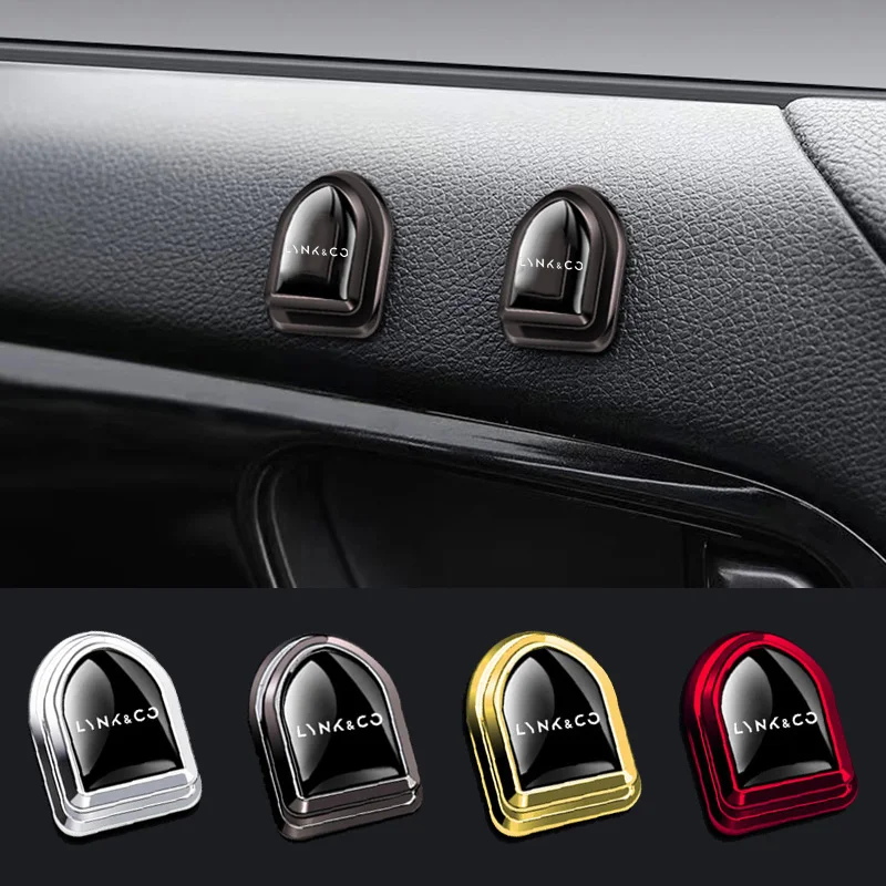 Металлические автомобильные крючки, органайзер, вешалка для хранения для Geely Link & Co Binyue Pro Binrui EC7 Emgrand GS Yuanjing X6 X3 Xingyue, аксессуары