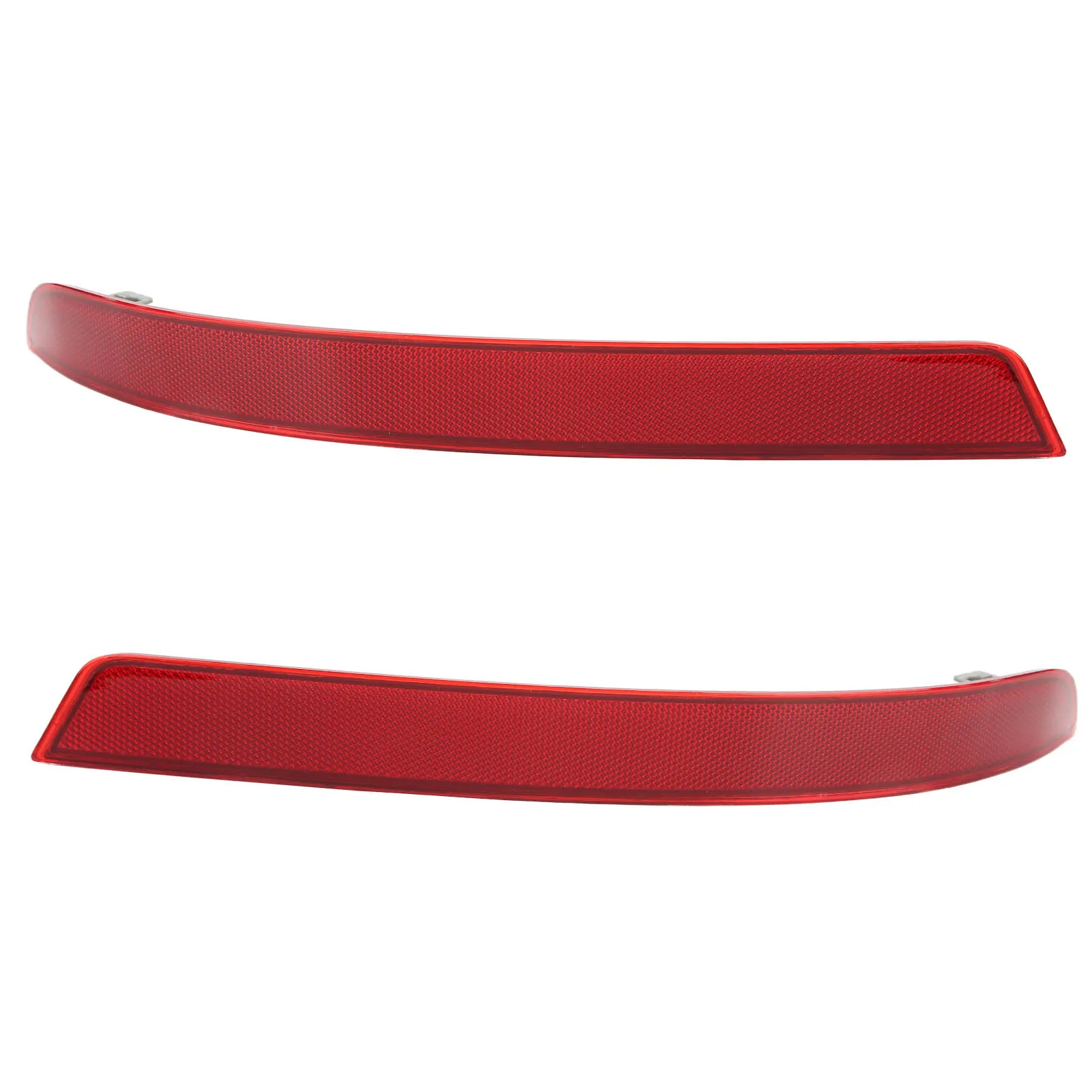 Отражатель для заднего бампера профессиональный Красный устойчивый к царапинам