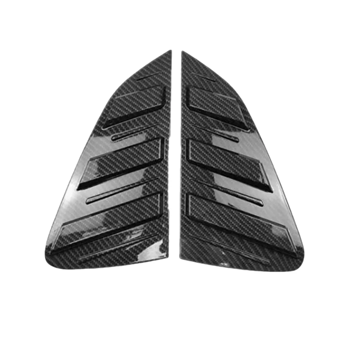 

Rear Triangle Window Decoration Sticker Rear Side Glass Shutter Car for Plus