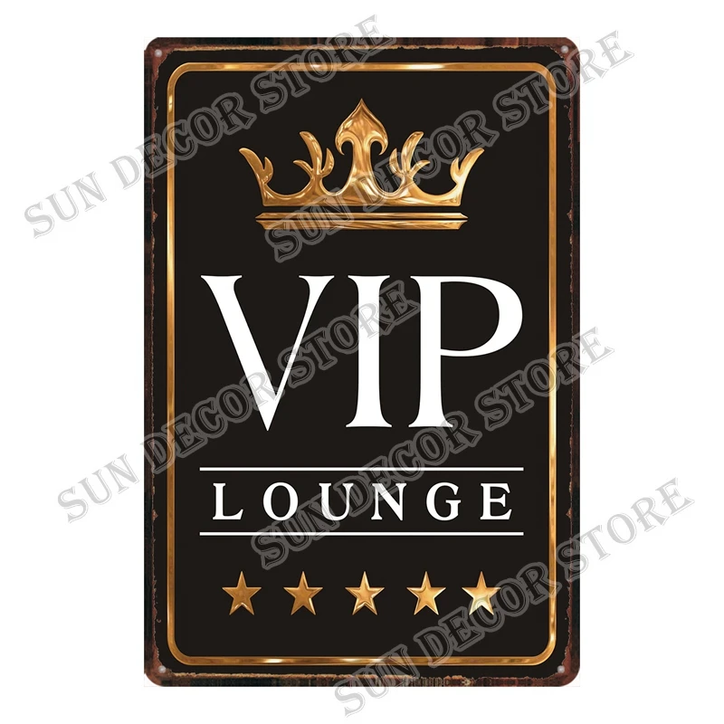 Настенный декор для вечерние ни ресторана металлическая табличка |