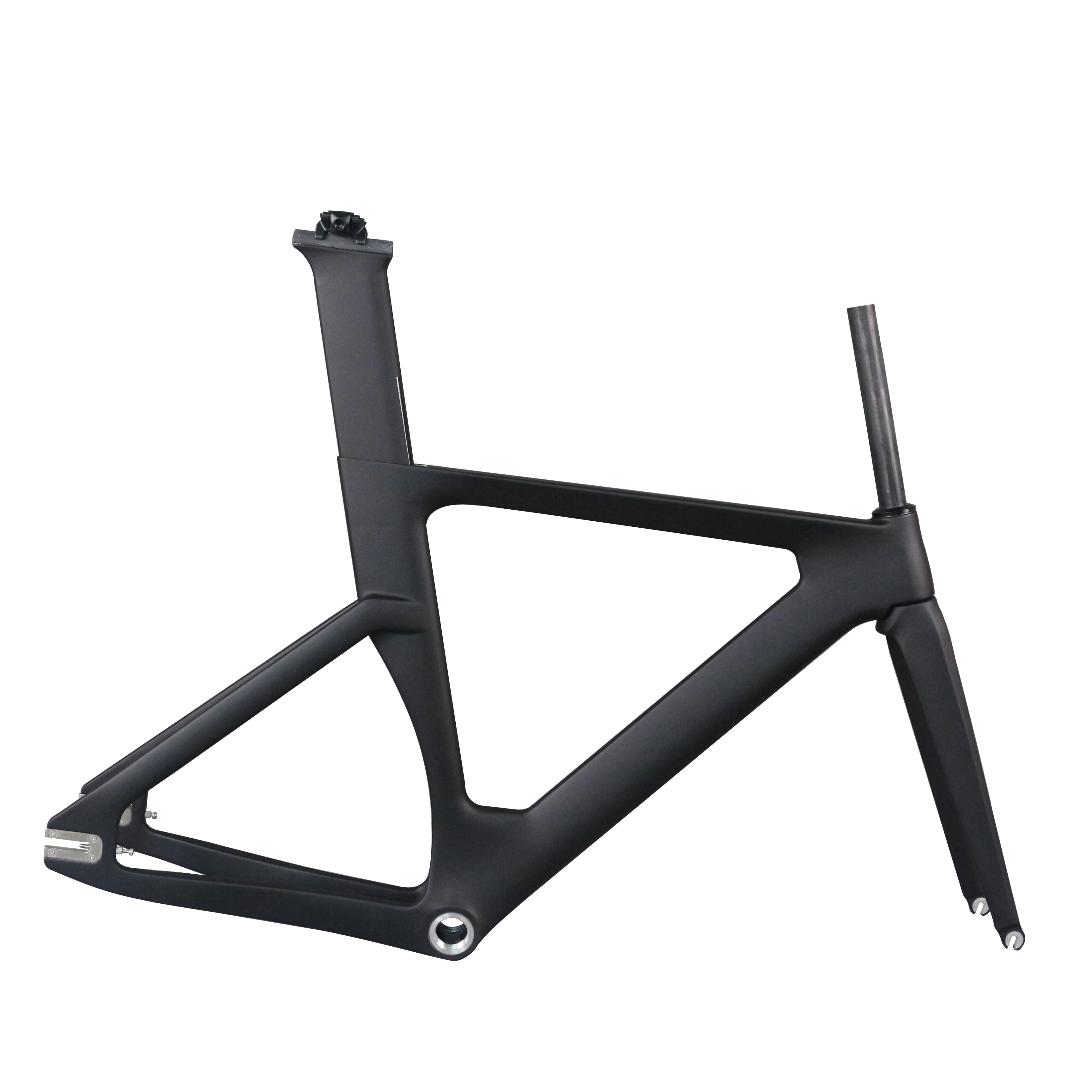 Углеродное волокно T800 Track Frame TR013 вилка с тормозным отверстием фиксированная