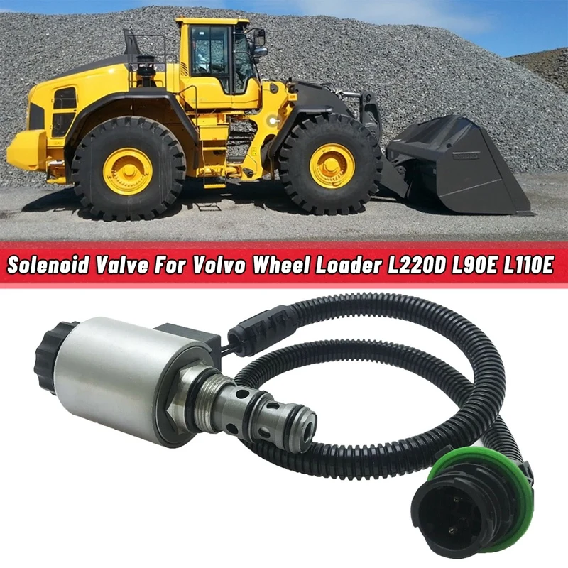 

15066984 11144019 Solenoid Valve For Volvo Wheel Loader L220D L90E L110E L120E L110E L120E L150E L220E L180E