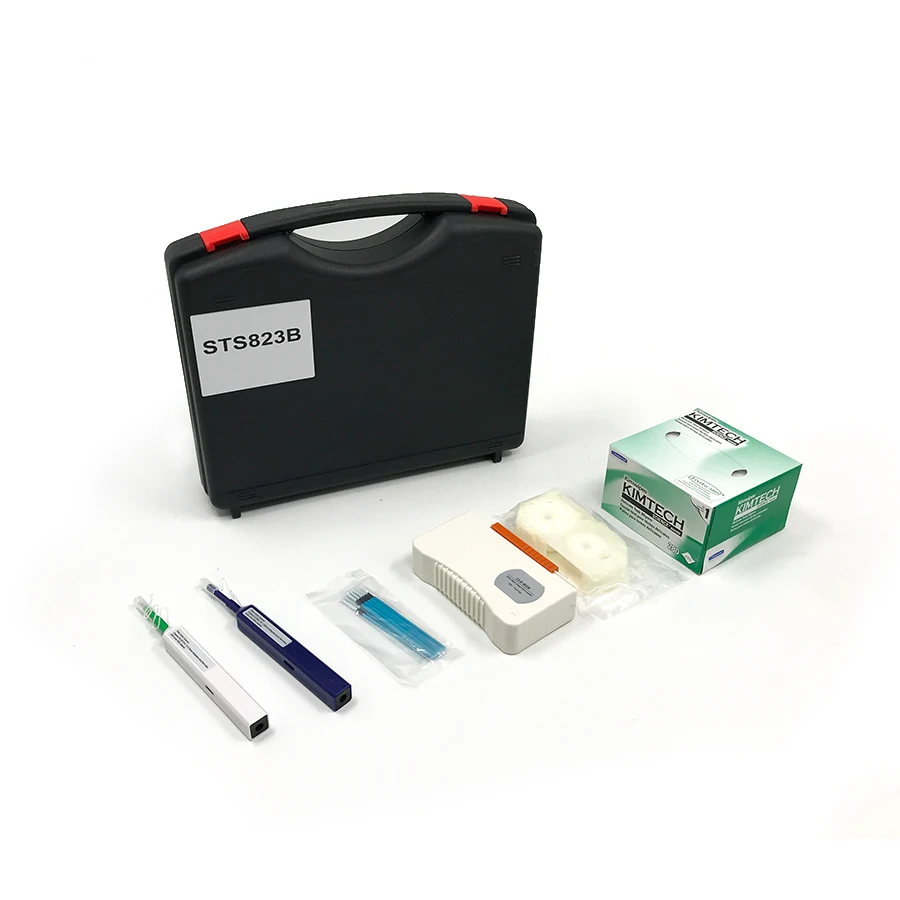 

STS823B High Quality Universal Connector Fiber Optic Cleaning Kit