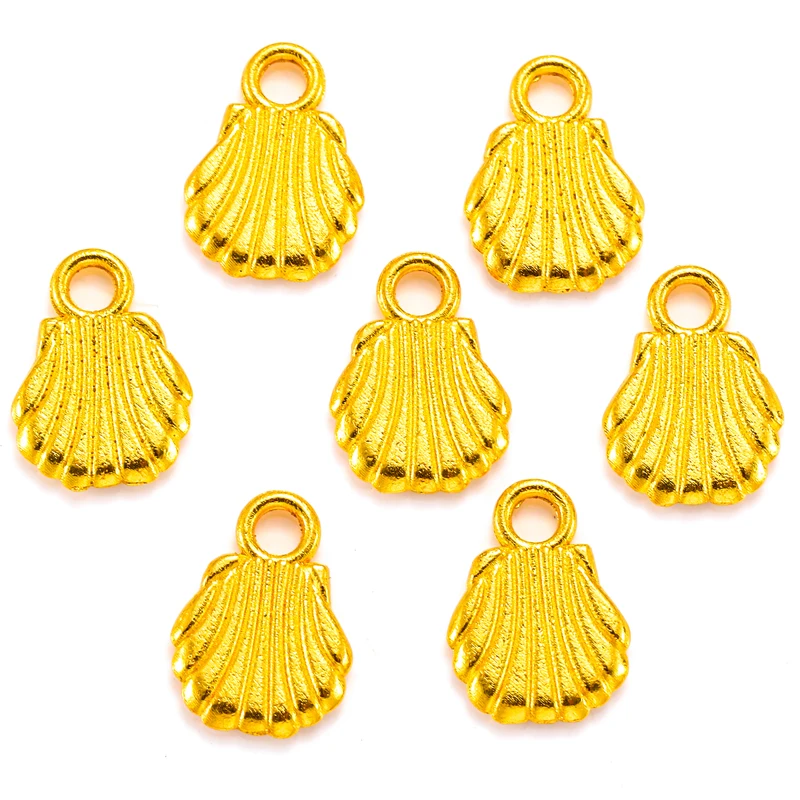 50 шт. подвеска-ракушка для ожерелья браслета серьги сделай сам изготовление