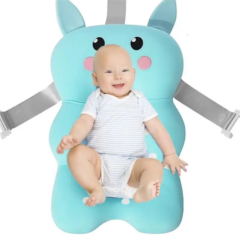 

Baby Bath Pillow Non-Slip Infant Bath Support Seat Comfortable Infant Bathtub Pillow For Tub Infant Bath Pad For Newborn Infants