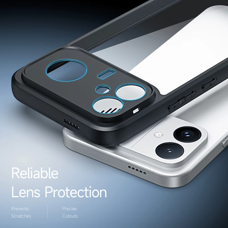 Фото Чехол для Xiaomi Redmi K90 Max DUX DUCIS Aimo Series, противоударный, из PC+TPU, с прозрачной задней панелью, защитный чехол №3