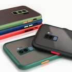 Противоударный армированный матовый чехол для Samsung Galaxy S9, мягкий жесткий чехол из поликарбоната для Samsung Galaxy S9 Plus, силиконовый бампер, чехлы для телефонов