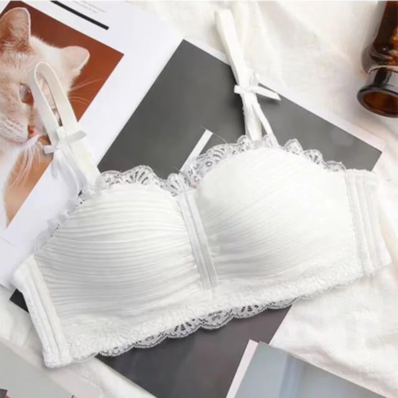 

1 шт., женский кружевной бюстгальтер с чашками пуш-ап