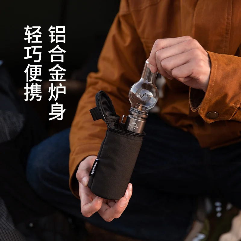 Новинка 2022 уличная лампа Naturehike для кемпинга с газовым баком легкая и портативная