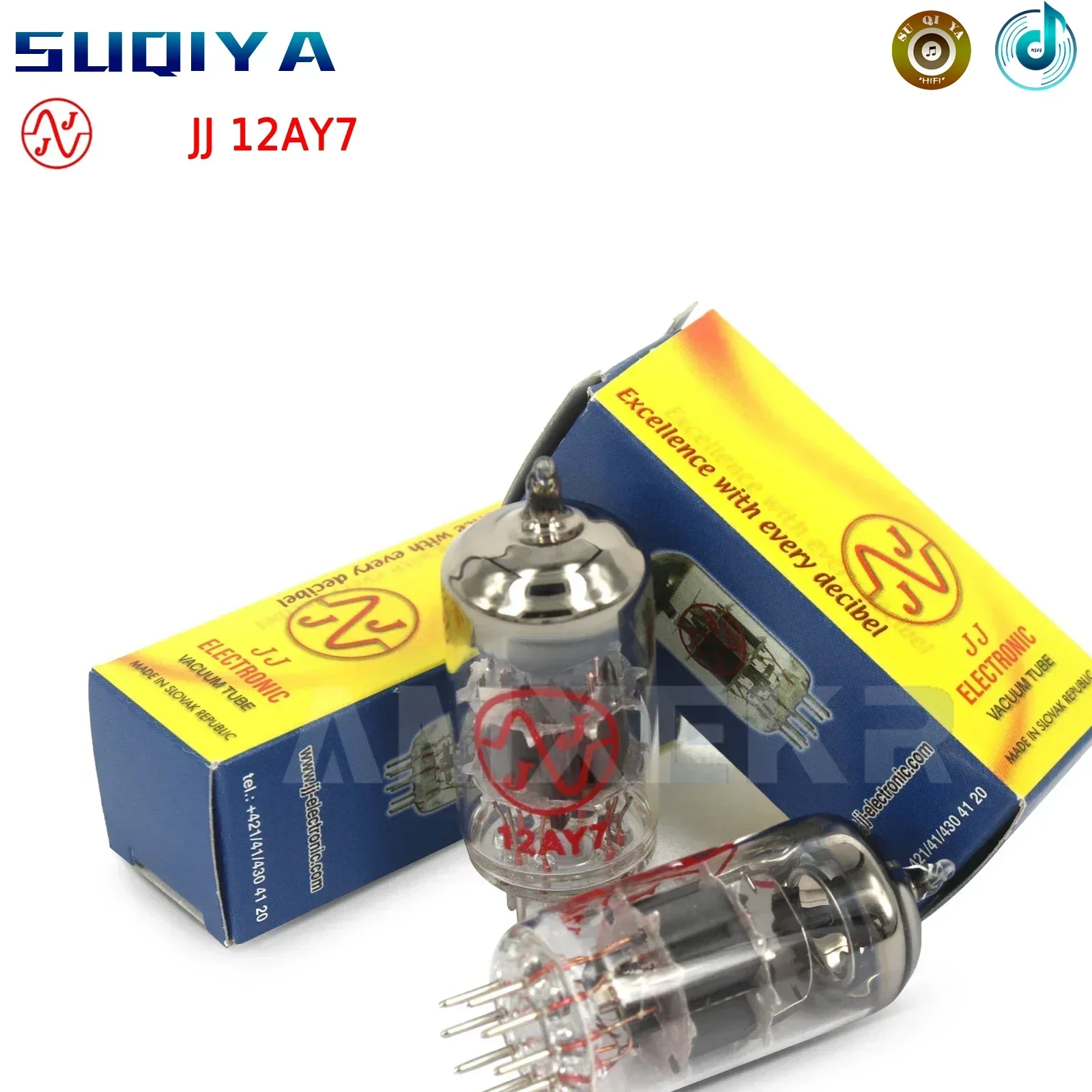 SUQIYA-JJ 12AY7 вакуумная трубка для замены EL84 6N14Pn 6BQ5 6072 может заменить ту же модель