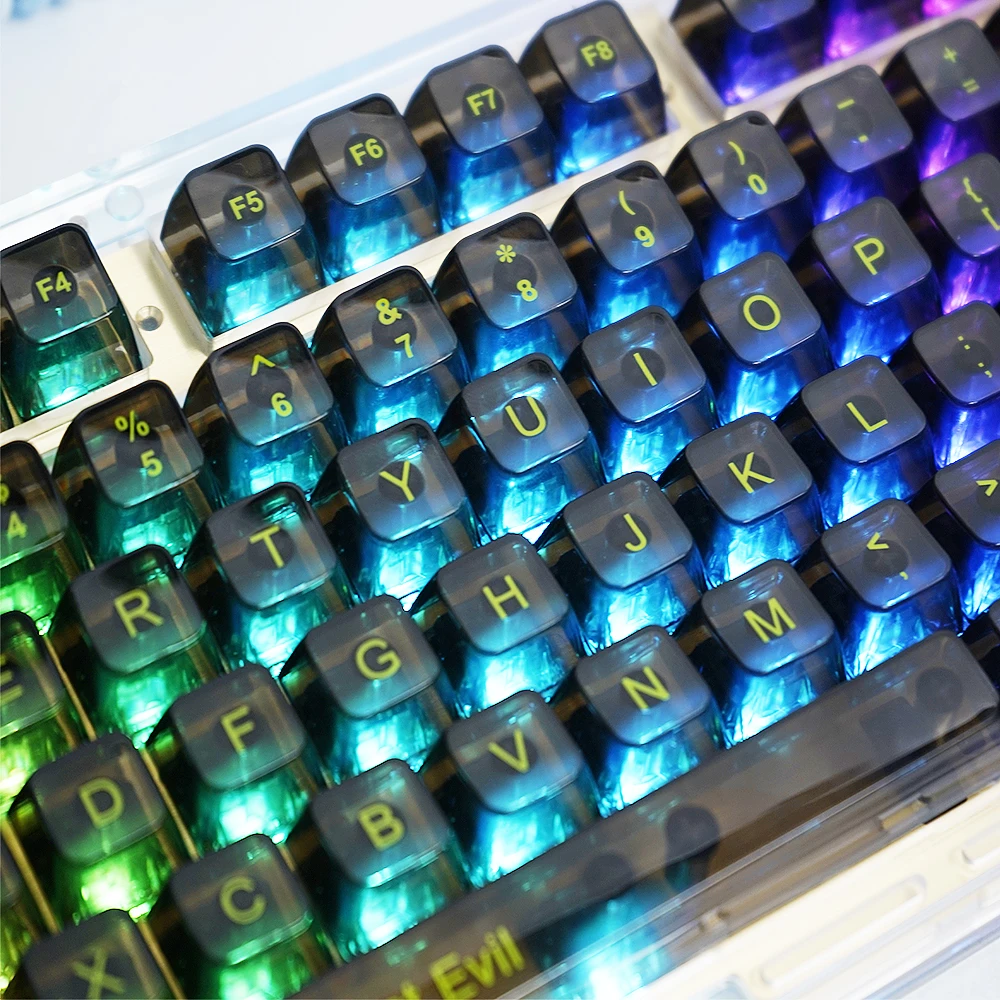 

Biochemical crisis theme ABS keyboard screen printing process JDA keyboard is applicable to MX mechanical keyboard