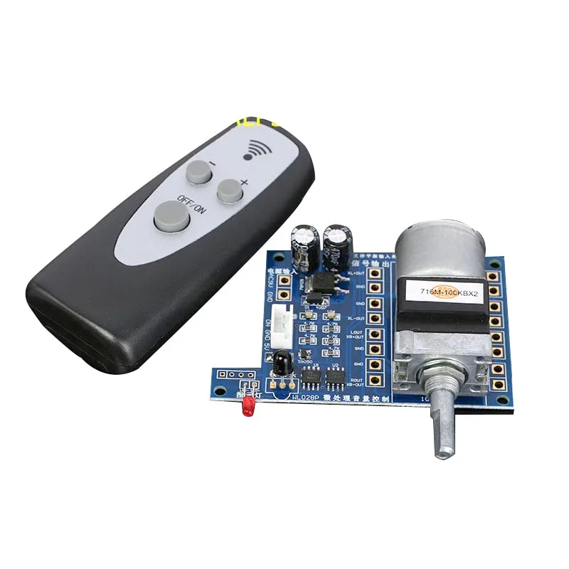 

Моторизованный потенциометр ALPS для усилителя