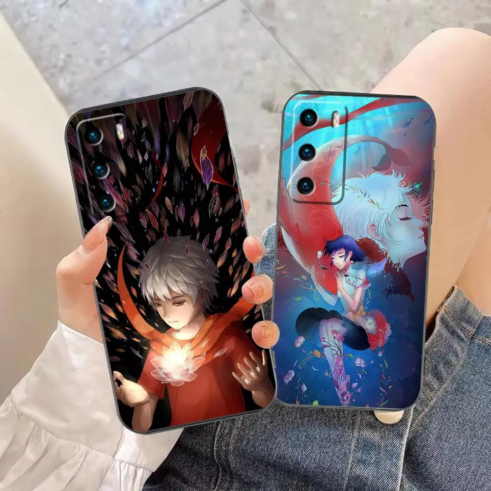 

Funda Capa Case For HUAWEI P50 P40 P30 P20 P10 P9 P8 Plus MATE 30 20 20X 10 9 8 Pro Lite Case Para The Movies Big Fish & Begonia