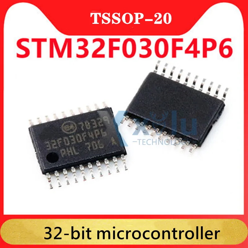 Микроконтроллер STM32F030F4P6 STM32F030F4P6TR, 32-битный ARM, микроконтроллер, микроконтроллер, микросхема